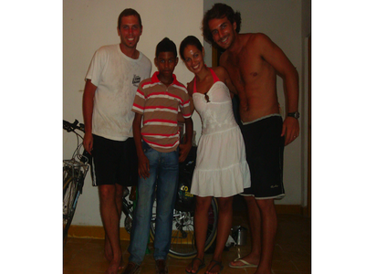Noacir, Christiane, Rafael and I