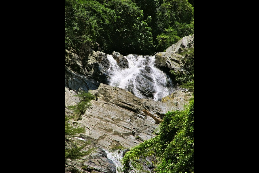Quebrada Valencia Waterfalls near Santa Marta Colombia