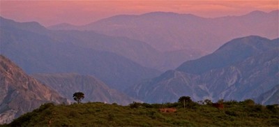 Chicamocha Canyon Colombia Sunset Tram 28