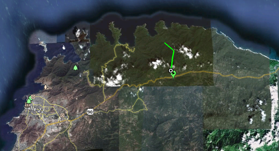 Mexico Tayrona GPS Map.png