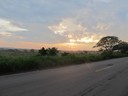 Road to Valledupar at Sunset