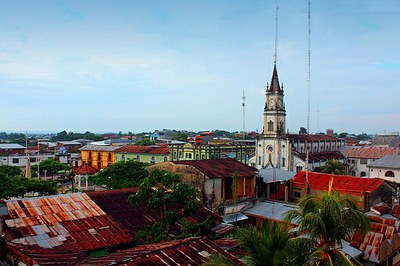 4687 - Yurimaguas from the rooftop of our hotel.JPG